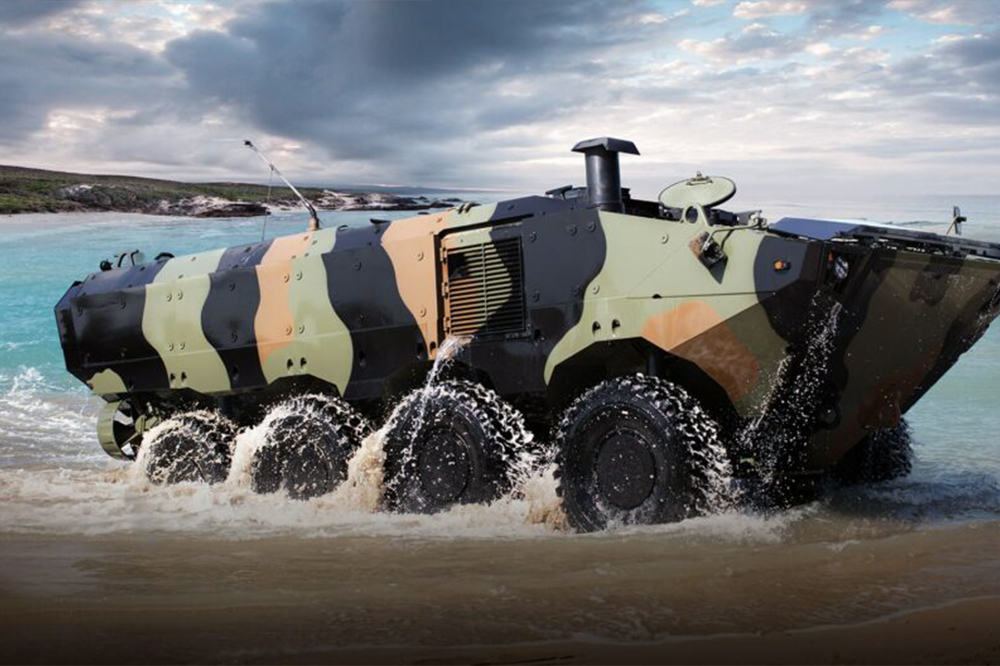 Italwatt Applications Military Vehicles Superav 8x8